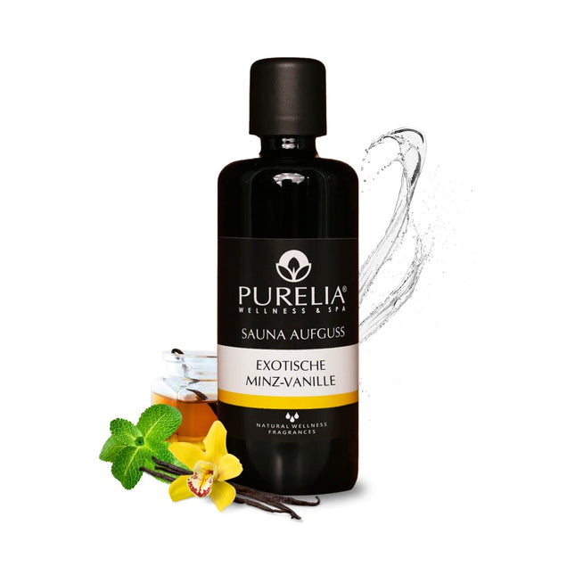 Saunaaufguss Konzentrat - Exotische Minz-Vanille (100 ml)