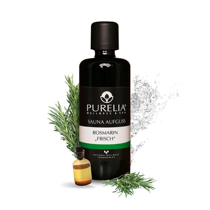 Saunaaufguss Konzentrat - Rosmarin (frisch) (100 ml)
