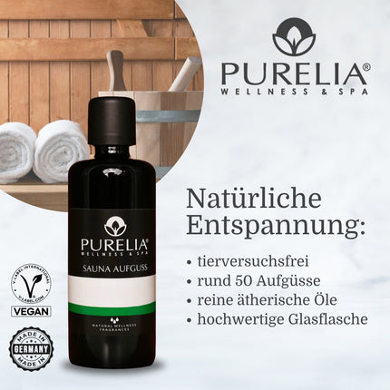 Saunaaufguss Konzentrat - Eukalyptus-Kräuter (100 ml)
