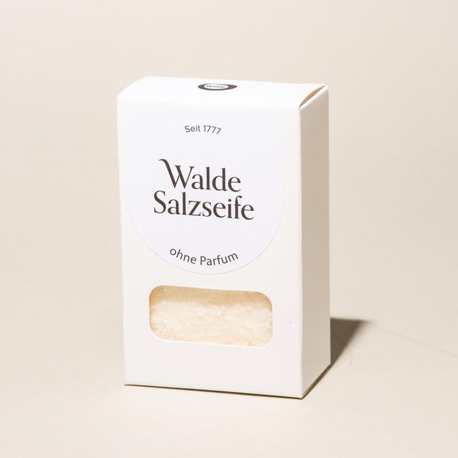Walde Seife - Salzseife ohne Parfum (100g)