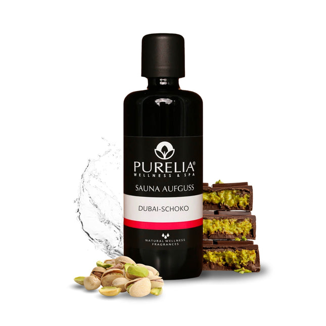 Saunaaufguss Konzentrat - Dubai Schokolade (100 ml)