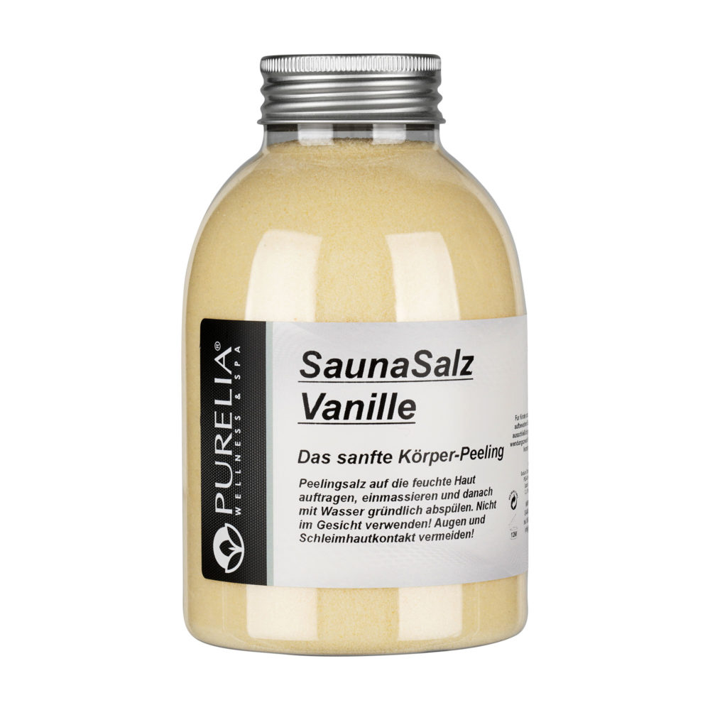 Purelia Sauna Peeling Salz Vanille